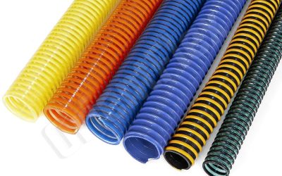 Different Types of suction hoses and the Role of PVC