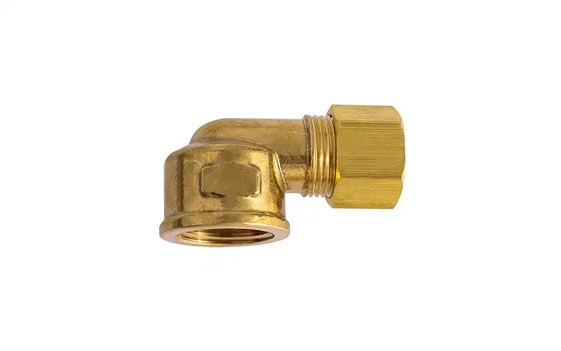Brass Compression Female Elbow