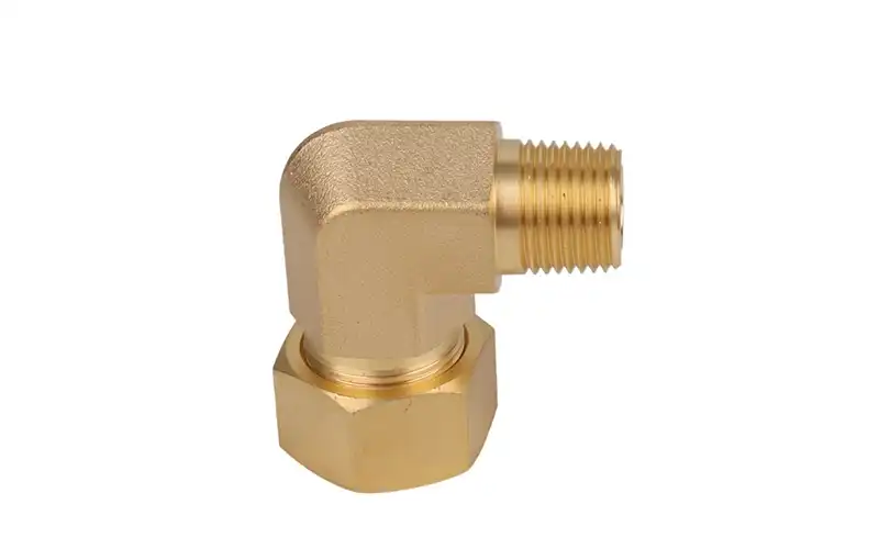 Brass Compression Male Elbow