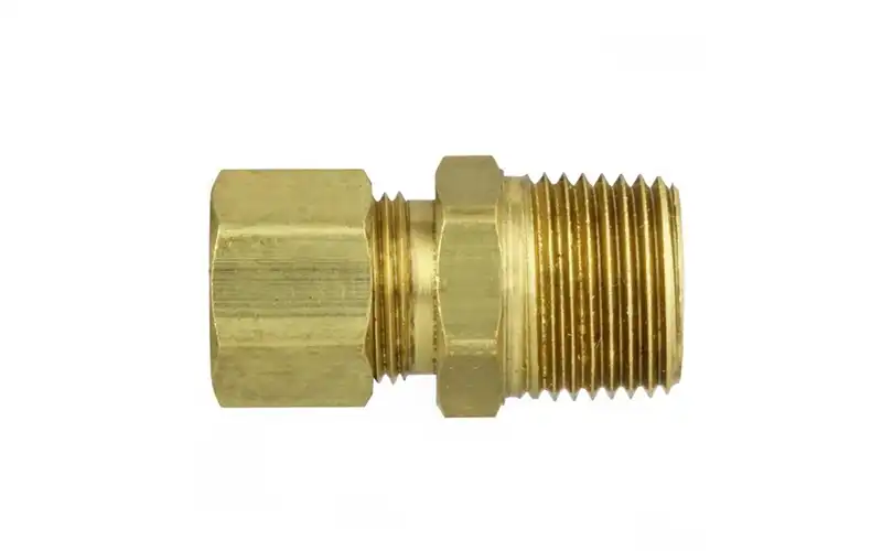 Brass Compression Tank Adapter Drilled Thru