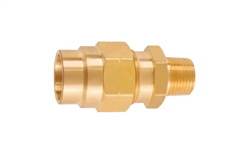 Brass Reusable Fitting Male Adapter