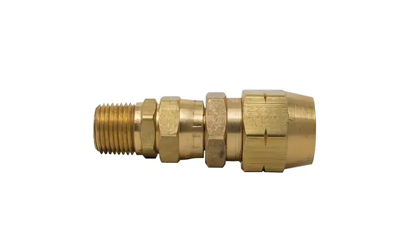 Brass Reusable Fitting Male Connector
