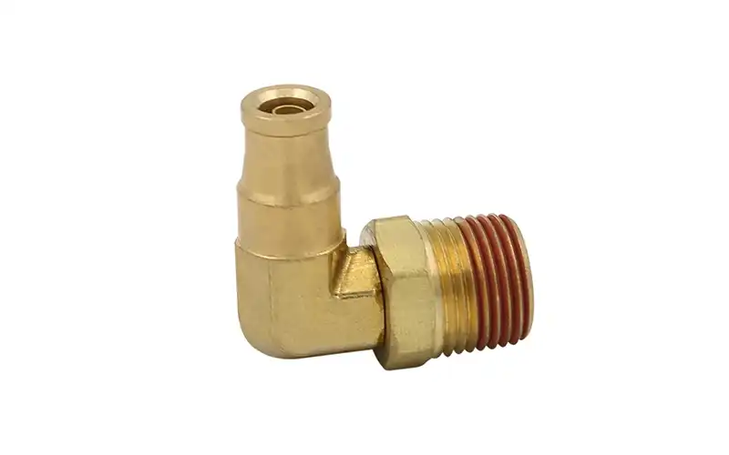 DOT Push In Male Swivel Elbow