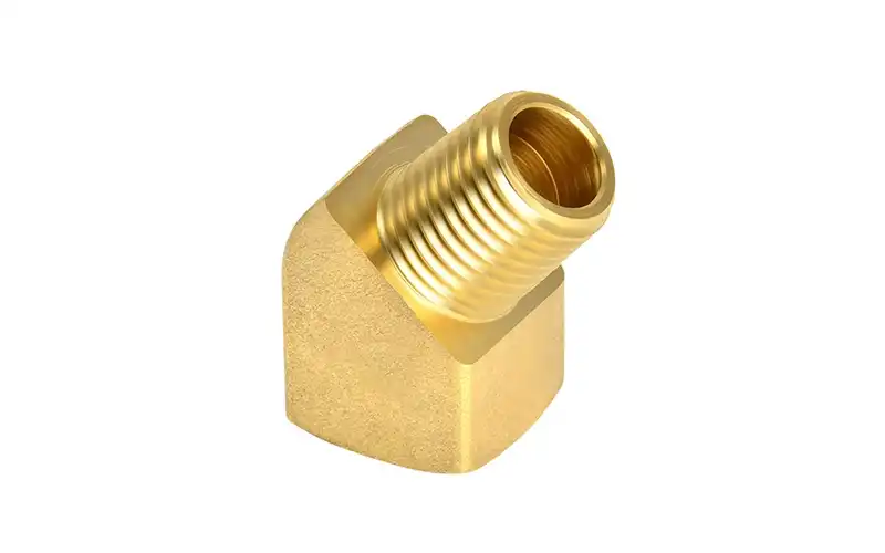 Brass 45° Elbow Street Fitting<br />