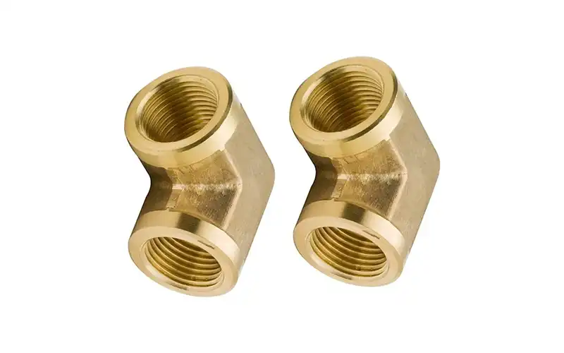 Brass Female Forged 90° Elbow Fitting<br />