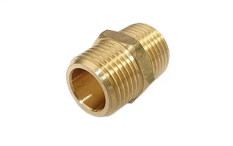 Brass Hex Nipple<br />