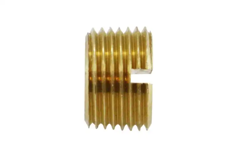 Brass Slotted Hex Plug<br />