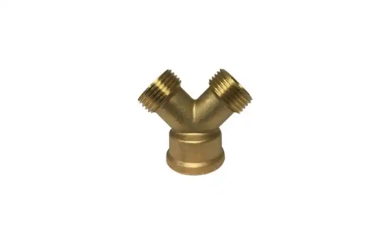 CAST BRASS HOSE-“Y”CONNECTOR